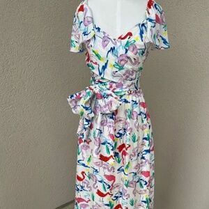 Tayna Taylor Flamingo Dress